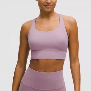 Lululemon Lavender Cross Back Sports Bra